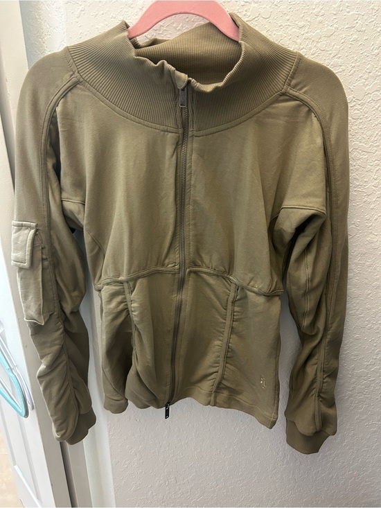 FP Movement by Free People Jackets & Blazers - FP Movement by Free People Olive Green Bomber Jacket